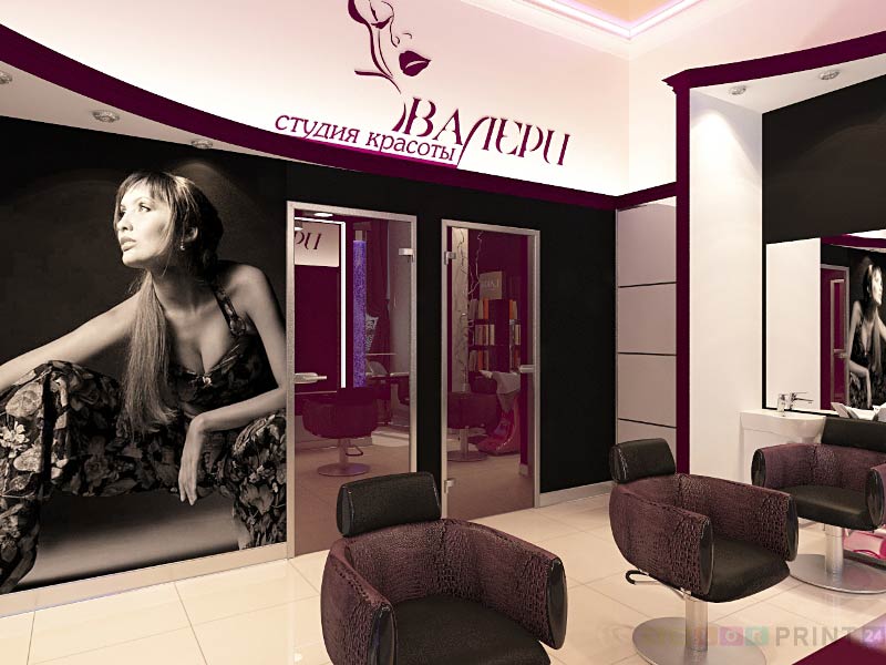 Фотообои для студии красоты