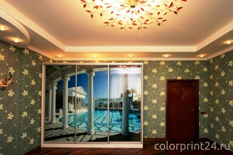 Декорация помещения фотопечатью